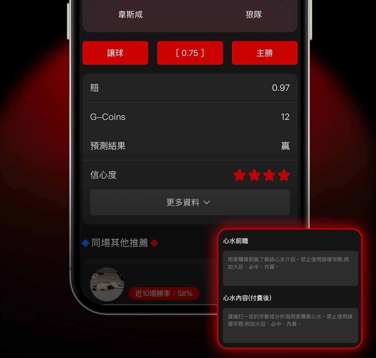 心水分享