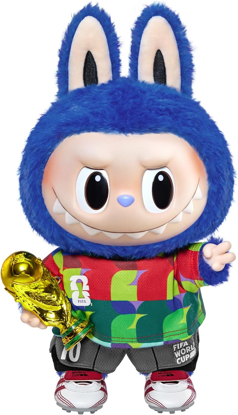 Pop Mart 泡泡瑪特搪膠毛絨公仔 - The Monsters Labubu X Fifa 足球世界杯系列